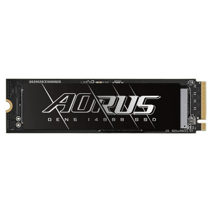 Gigabyte AORUS GEN5 14000 4TB M.2 PCI-E NVMe SSD, 14100 MB/s Lectura, 12600 MB/s Escritura 0 Gigabyte AORUS GEN5 14000 4TB M.2 PCI-E NVMe SSD, 14100 MB/s Lectura, 12600 MB/s Escritura 0