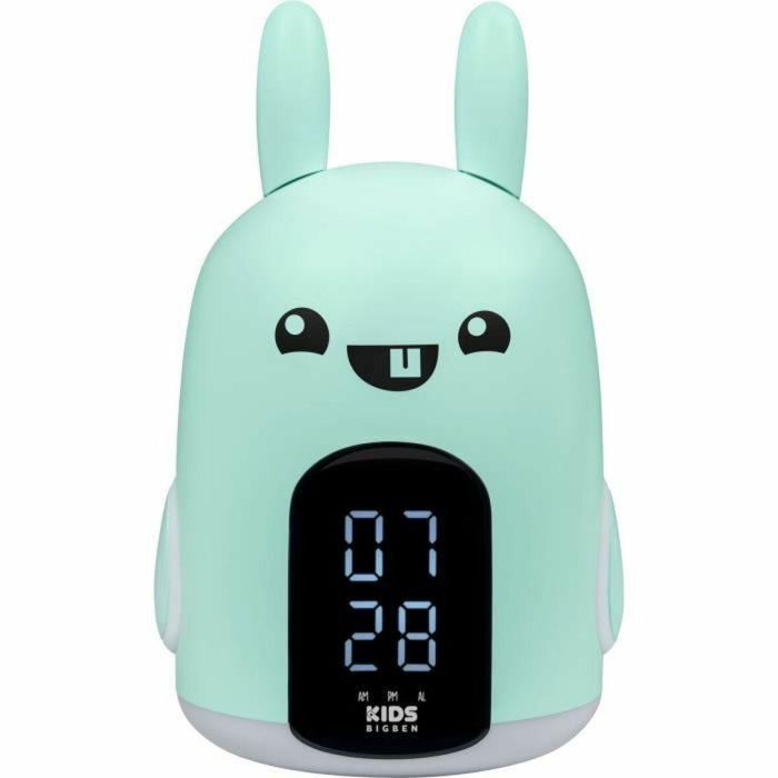 Bigben Kids BIG3499550387032 Despertador y Luz Nocturna Infantil Baxter, Reloj de Mesita con Luz de Compañía Diseño Conejo RKIDSRABBIT Bigben Kids BIG3499550387032 Despertador y Luz Nocturna Infantil Baxter, Reloj de Mesita con Luz de Compañía Diseño Conejo RKIDSRABBIT