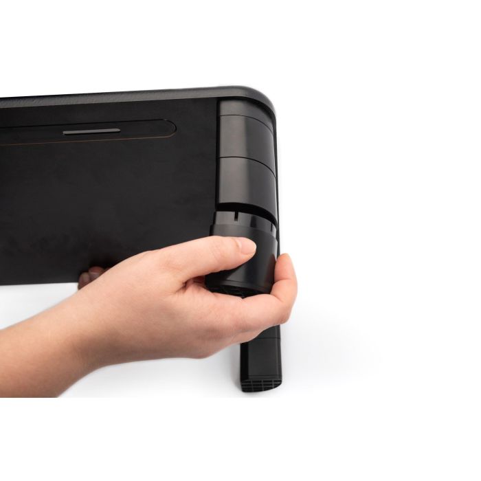 Digitus Elevación Ergonómica de Monitor/Soporte Portátil, Ajustable en Altura, Capacidad 10kg, Negro 2