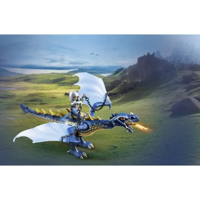 Playmobil Dragón de Combate Novelmore 71644 con Caballero y Accesorios para +4 años 3