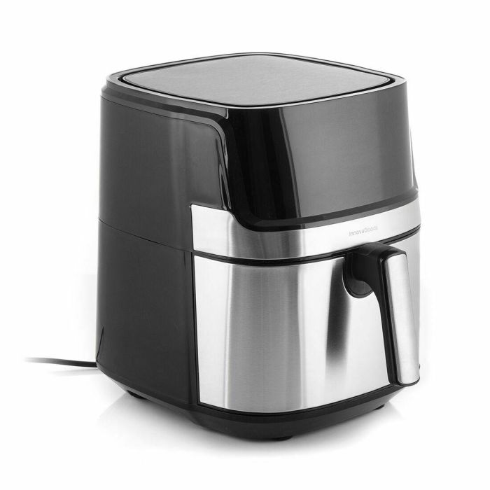 Pack Freidora de Aire y Cesta de Silicona Plegable InnovaGoods 2 Pack Freidora de Aire y Cesta de Silicona Plegable InnovaGoods 2