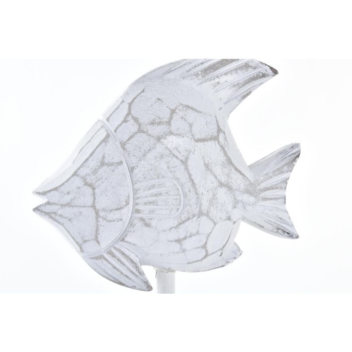 Decoracion Mediterraneo DKD Home Decor Blanco 7 x 38 x 19 cm (6 Unidades) 1 Decoracion Mediterraneo DKD Home Decor Blanco 7 x 38 x 19 cm (6 Unidades) 1