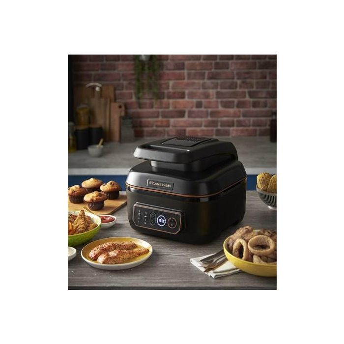 Russell Hobbs 26520-56 Freidora de Aire y Robot de Cocina SatisFry Air & Grill 5.5L Multifunción - Asar, Hornear, Dorar 7 Russell Hobbs 26520-56 Freidora de Aire y Robot de Cocina SatisFry Air & Grill 5.5L Multifunción - Asar, Hornear, Dorar 7