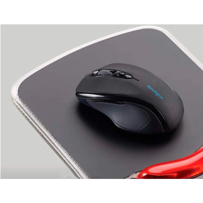 Kensington Alfombrilla para Ratón Duo Gel con Reposamuñecas Negro/Rojo 240x182x25 mm