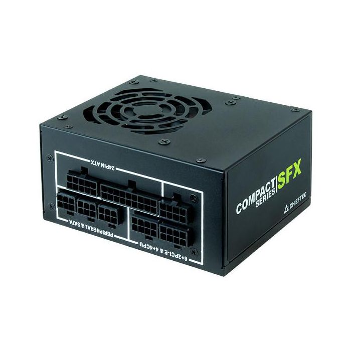 Chieftec CSN-450C Fuente Alimentación PC 450W 80 Plus Gold, Factor Forma SFX, Cables Totalmente Modulares, Soporte CrossFire/SLI 2 Chieftec CSN-450C Fuente Alimentación PC 450W 80 Plus Gold, Factor Forma SFX, Cables Totalmente Modulares, Soporte CrossFire/SLI 2