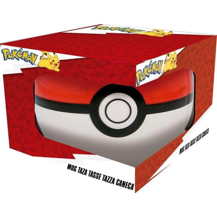 Taza de ceramica 3D pokemon pokeball en caja regalo 440 ml 1 Taza de ceramica 3D pokemon pokeball en caja regalo 440 ml 1