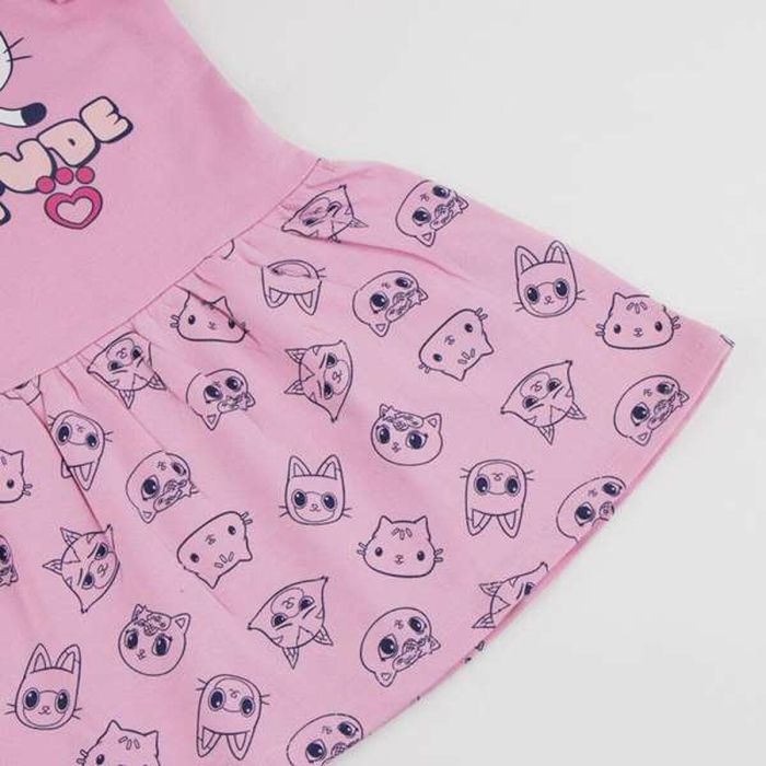 Cerdá Vestido French Terry Gabby's Dollhouse Niña Talla 6 Años Rosa 1