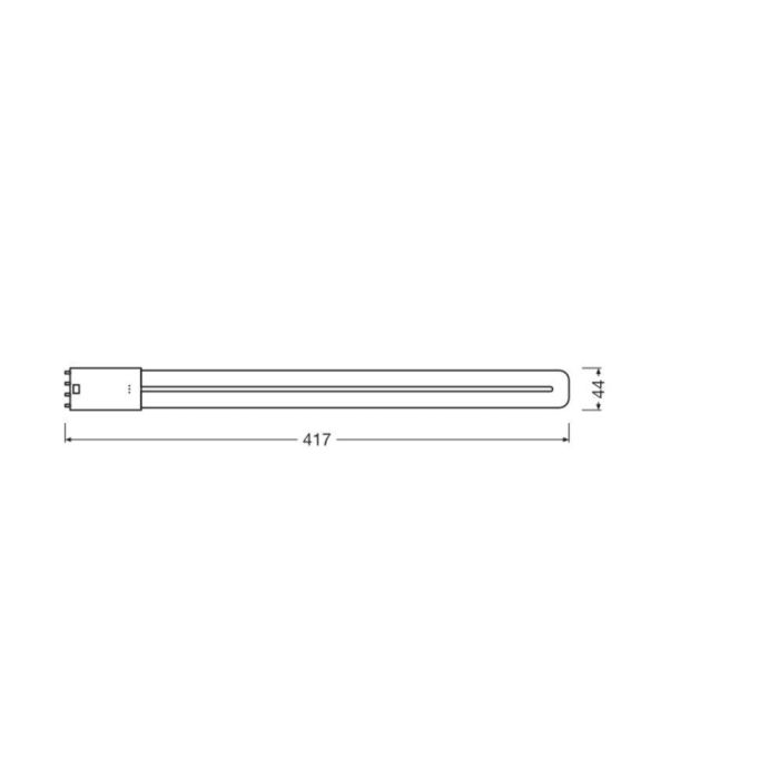 [LVE-4058075822139] Lámpara LED Ledvance/DULUX 2G11 18W 2070Lm 3000K 140º IP20 1