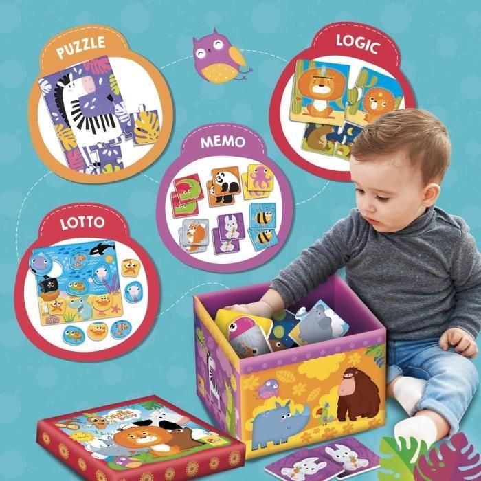Super Box - CAROTINA BABY - Juegos educativos, Formato gigante 2 Super Box - CAROTINA BABY - Juegos educativos, Formato gigante 2