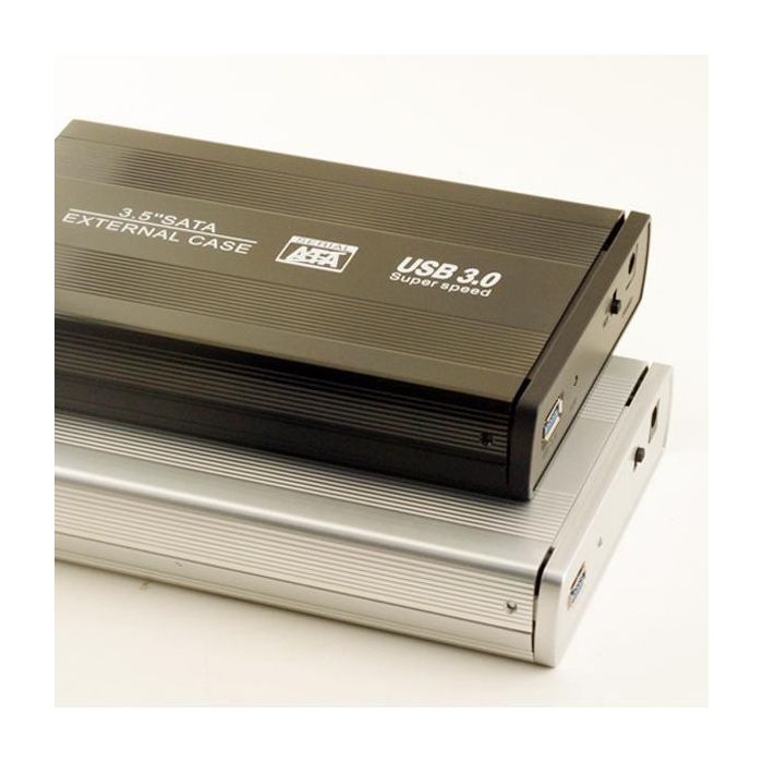 CoreParts Disco Duro Externo 1TB USB 3.0 3.5" 7200rpm con Adaptador de Corriente para Consumidor/Industrial