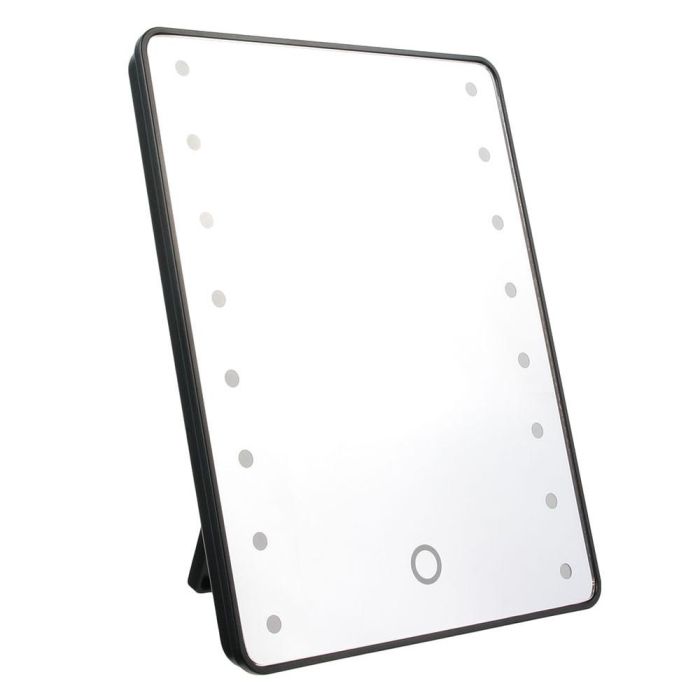 Cosmetic Club Espejo de Maquillaje Led Táctil con Caballete Giratorio y 16 LEDs, 16.8x14xh.21.8 cm 5