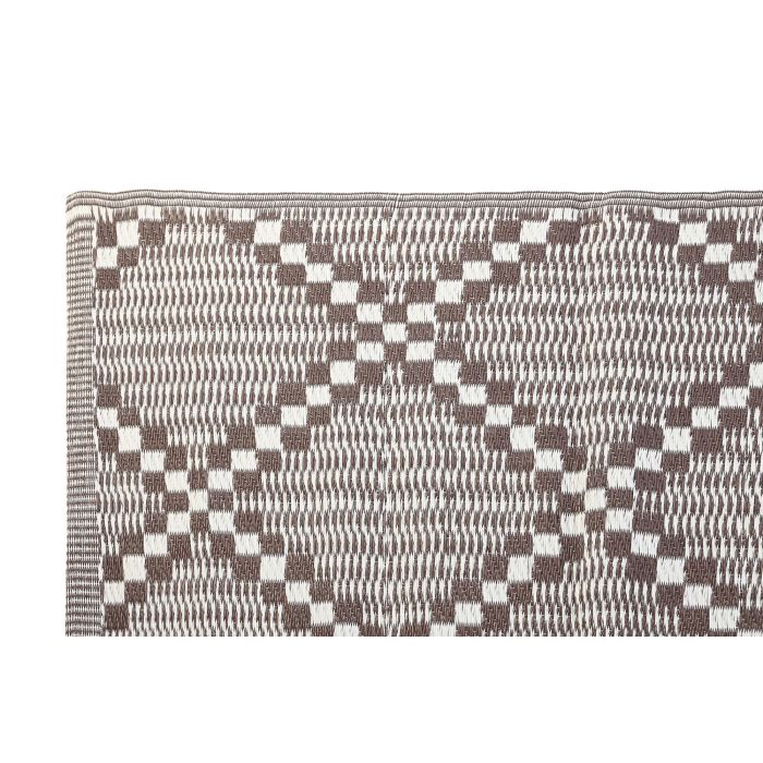 DKD Home Decor Alfombra Marrón Beige 210 x 150 cm (4 Unidades) Poliéster 1