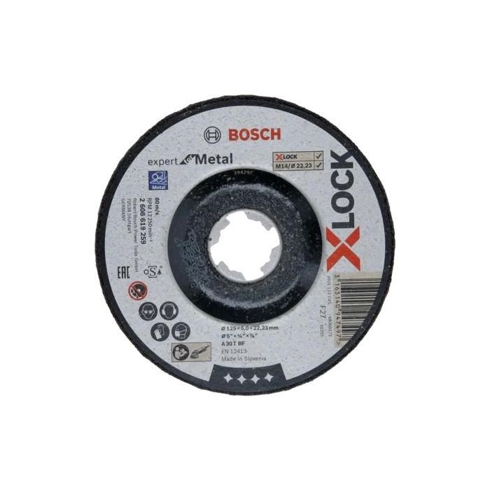 Bosch X-LOCK Schruppsch. 125X6mm EfM gek. 0 Bosch X-LOCK Schruppsch. 125X6mm EfM gek. 0