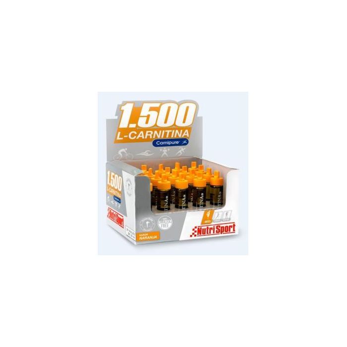 L Carnitina 1500 Naranja 20Amp