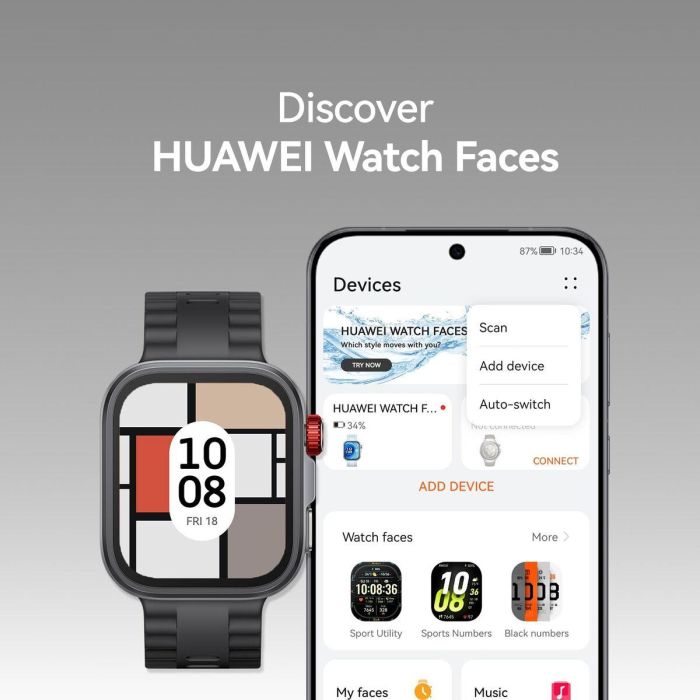 Smartwatch Huawei Seiya-B29W Verde 1,82" 40 mm 1