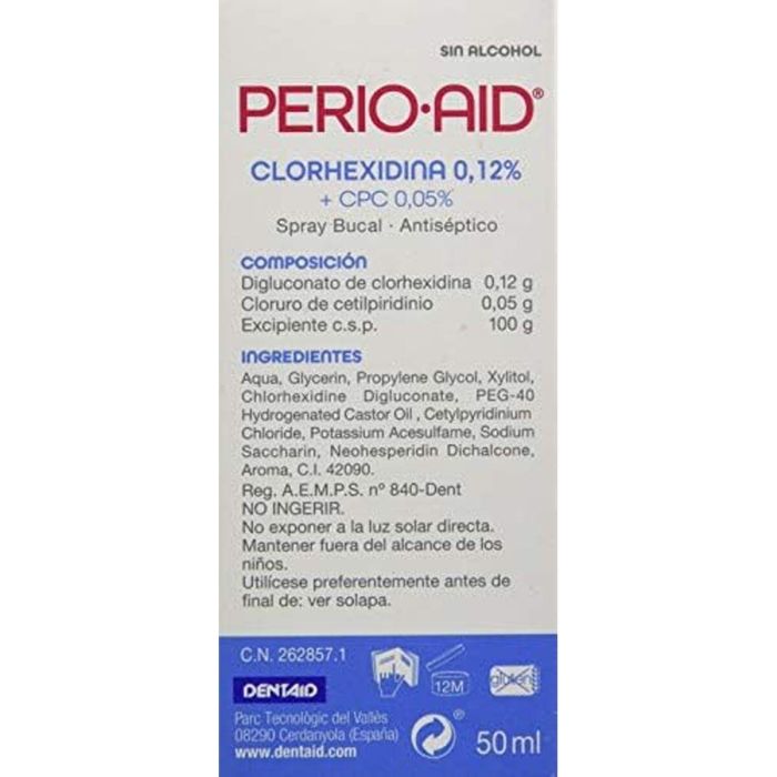 Pasta de Dientes Perio-Aid CLORHEXIDINA PERIO·AID 50 ml 2 Pasta de Dientes Perio-Aid CLORHEXIDINA PERIO·AID 50 ml 2