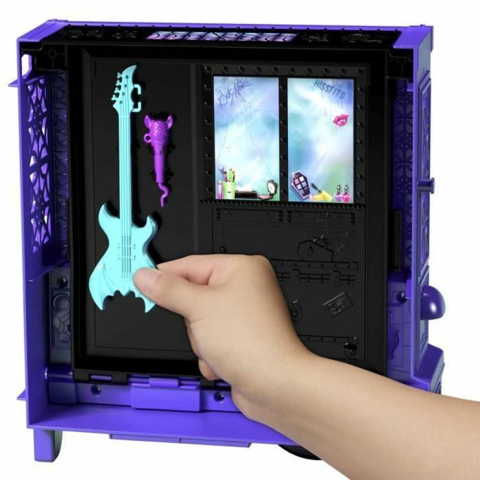 Monster High HXH83 Tour Bus Blood-sational Rock-Set con muñeca y autobús 4 Monster High HXH83 Tour Bus Blood-sational Rock-Set con muñeca y autobús 4