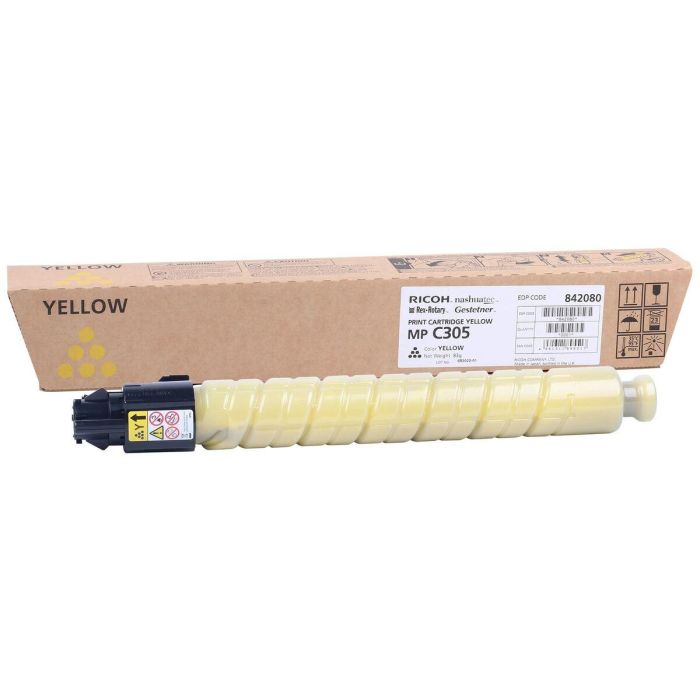 RICOH MP-C305SP/C305SPF Toner Amarillo (842080) RICOH MP-C305SP/C305SPF Toner Amarillo (842080)
