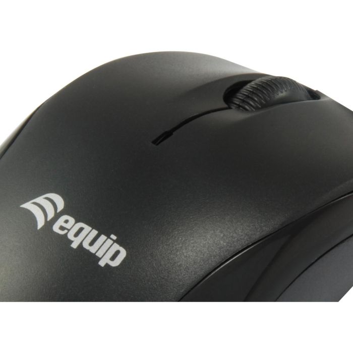 EQUIP Ratón Óptico Ambidextro USB Tipo A 1000 DPI Negro 245103 2 EQUIP Ratón Óptico Ambidextro USB Tipo A 1000 DPI Negro 245103 2