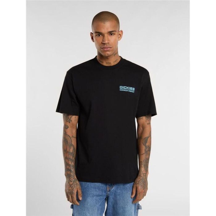 Camiseta de Manga Corta Hombre Dickies Bolivar Ss Negro XS 5