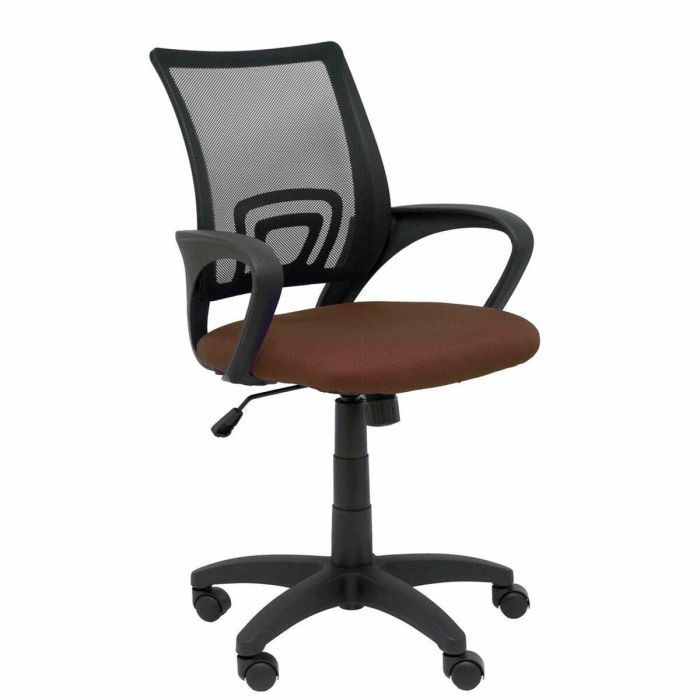 Silla de Oficina Piqueras y Crespo 0B463RN Marrón oscuro