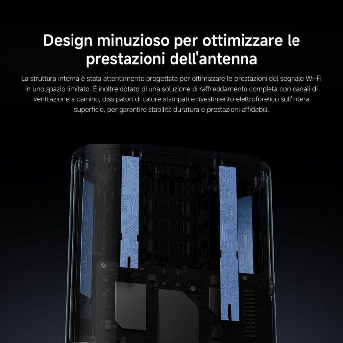 Xiaomi BE3600 Pro Router Wi-Fi 7 Doble Banda 3570 Mbps Puerto 2.5 Gbps Cobertura Total 7
