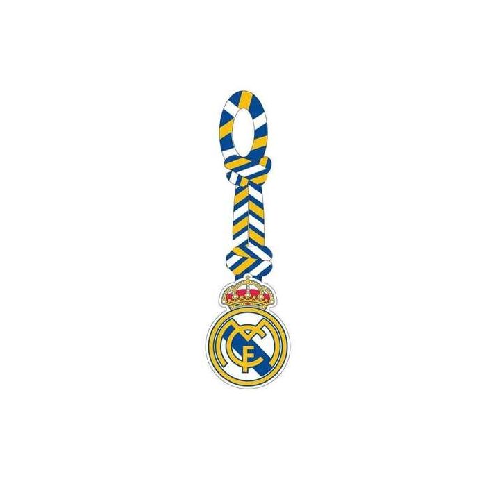 Cerdá Juguete de Cuerda para Perro | Licencia Oficial Real Madrid | Accesorios para Mascotas | Ideal para Masticar y Jugar | Blanco | 15x33x10 cm Cerdá Juguete de Cuerda para Perro | Licencia Oficial Real Madrid | Accesorios para Mascotas | Ideal para Masticar y Jugar | Blanco | 15x33x10 cm