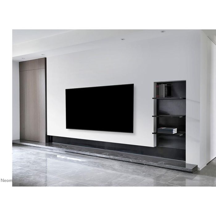 Neomounts WL30-550BL18 Soporte de Pared para Pantalla Ultraplano 2,3cm, TV 43-86", Máx 60kg, VESA 100x100-800x400, Negro 6