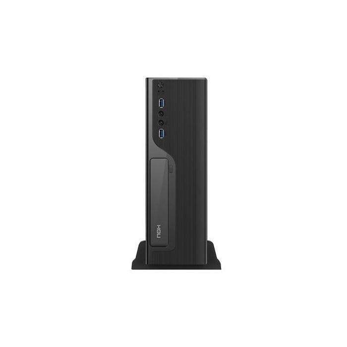 CAJA SOBREMESA/MICRO-ATX NOX LITE070 SLIM 500W 2USB3.0 NEGRA