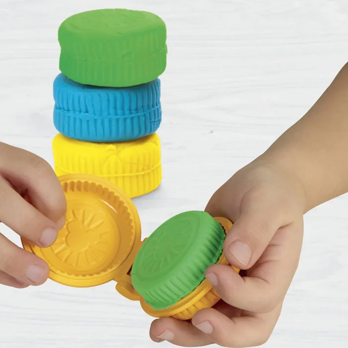 Play-Doh Juego de Plastilina My Garage Disney Junior con Mickey Mouse, Actividades Creativas para Niños, Juguete Educativo para Niños a partir de 2 años