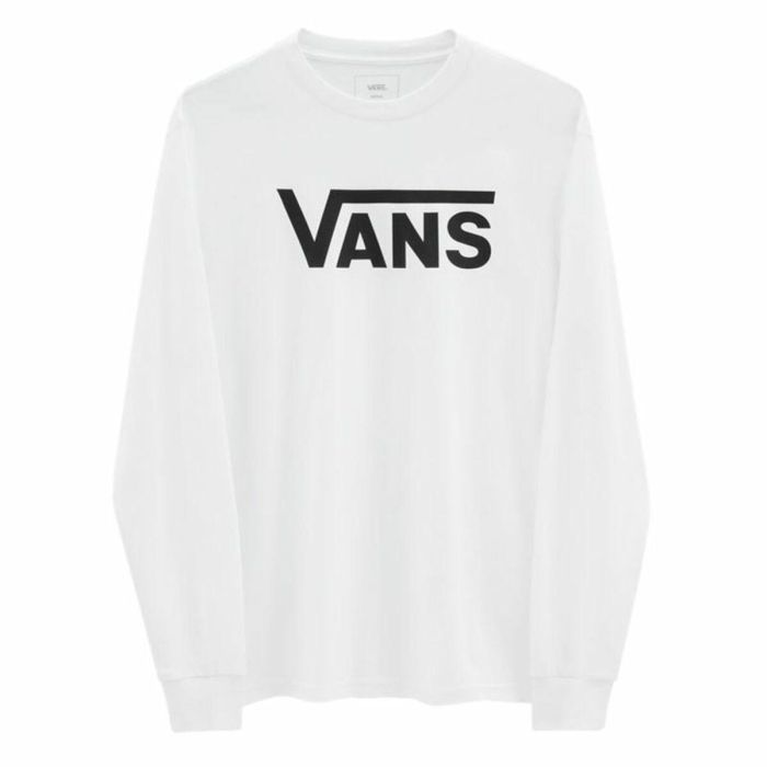 Sudadera sin Capucha Hombre Vans Classic Blanco