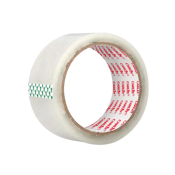 Carlin Cinta Adhesiva Precinto Polipropileno Transparente 60 mt x 48 mm para Embalaje 1