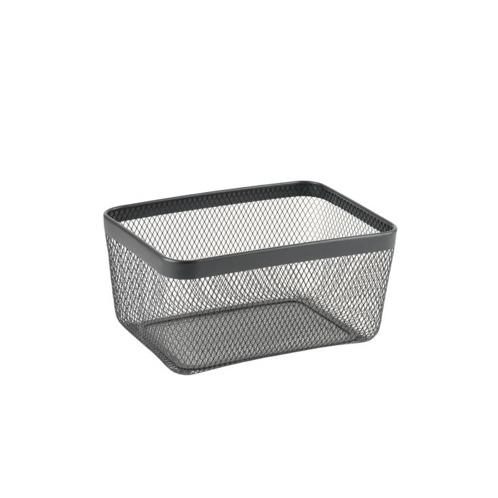 Cesta de Metal para Organización 30.5 x 23 x 15.2 cm - Inde (8 Unidades) 1 Cesta de Metal para Organización 30.5 x 23 x 15.2 cm - Inde (8 Unidades) 1