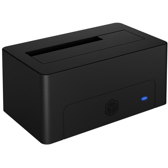 Dockingtation für 1x 2.5"/3.5" SATA I/II/III USB 3.2 ICY BOX Black