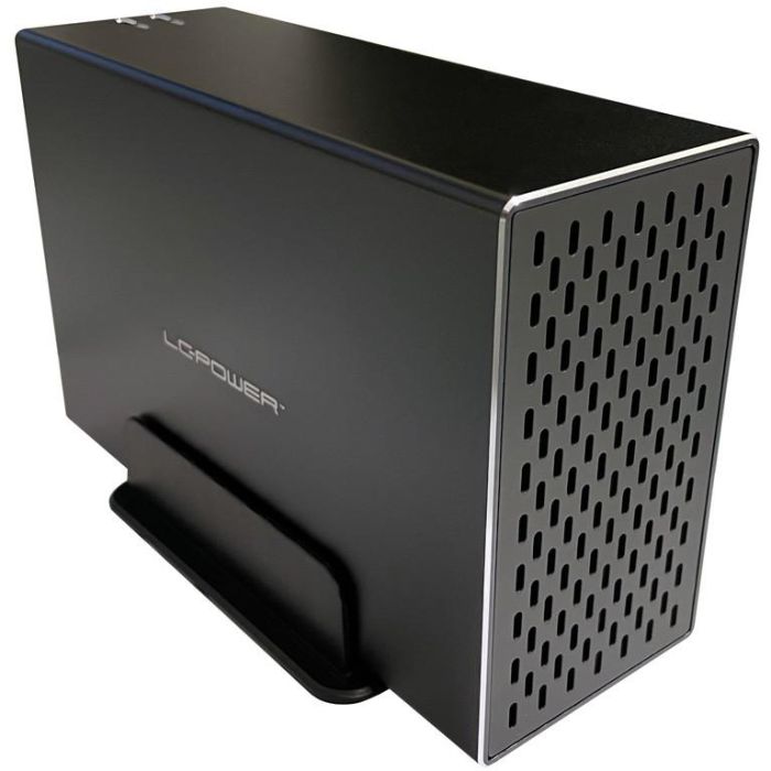 LC-Power LC-35U3-RAID-2 - Carcasa de disco duro externo USB 3.0 para 2 discos, con función RAID 1