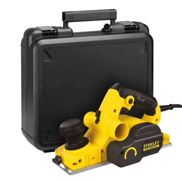 Stanley Fatmax FME630K-QS Cepillo Eléctrico con Cable 750W - Ancho de Cepillado 82mm 0 Stanley Fatmax FME630K-QS Cepillo Eléctrico con Cable 750W - Ancho de Cepillado 82mm 0