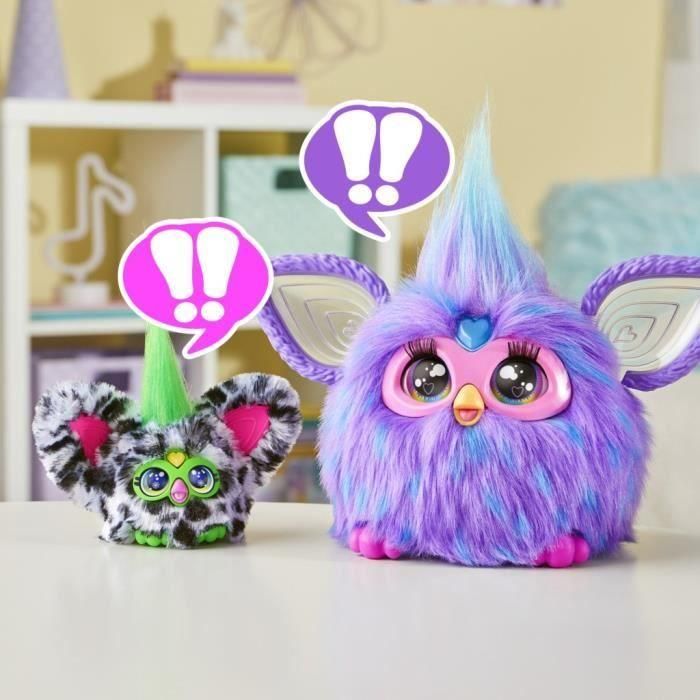 Furby Furblets Moo-Boo, mini peluche electrónico para niñas y niños, más de 45 sonidos, a partir de 6 años, serie 4, Hasbro 3