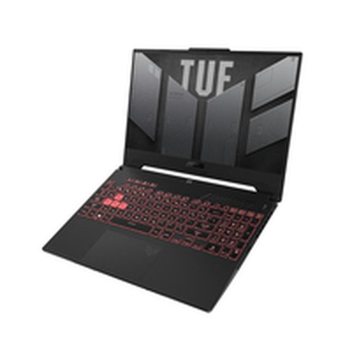 ASUS TUF Gaming A15 FA507RR-HQ008 - Portátil Gaming de 15.6" Wide Quad HD 165Hz (AMD Ryzen 7 6800H, 32GB RAM, 1TB SSD, RTX 3070 8GB, Sin Sistema Operativo) Gris Meca - Teclado QWERTY español