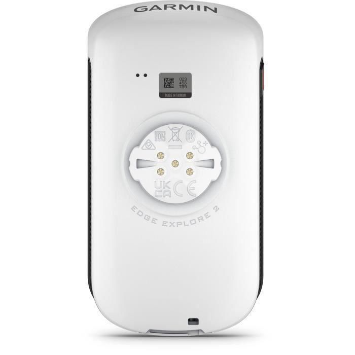 Garmin Edge Explore 2 Ciclocomputador Inalámbrico GPS 3" (7,62 cm) Pantalla Táctil a Color para Ciclismo Negro/Blanco 2