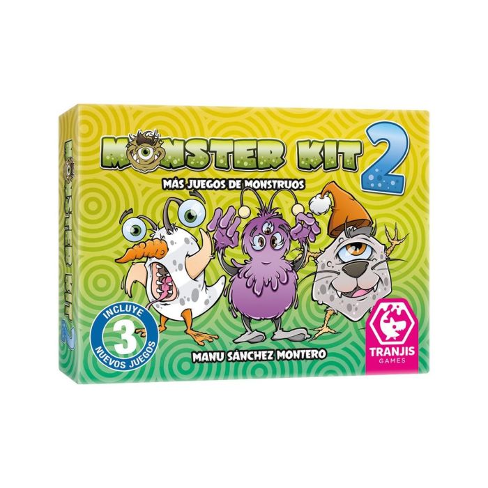 Tranjis Games Monster Kit: Expansión con Nuevas Cartas de Sílabas Inversas, Trabadas y Sinfones. 3 Modos de Juego. Requiere Juego Base. Edad +3 años Tranjis Games Monster Kit: Expansión con Nuevas Cartas de Sílabas Inversas, Trabadas y Sinfones. 3 Modos de Juego. Requiere Juego Base. Edad +3 años