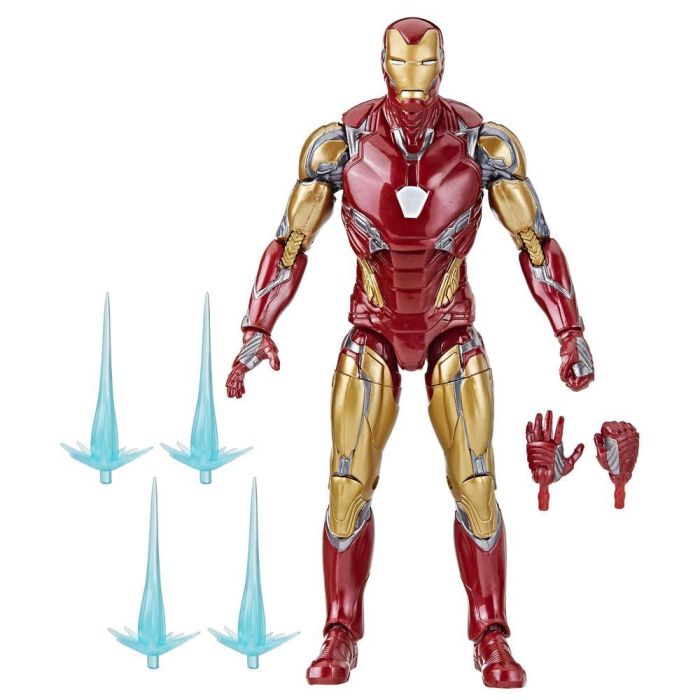 Hasbro F9126 Figura Coleccionable Iron Man Mark 85 Marvel Legends Avengers: Endgame 15 cm articulada con manos y efectos repulsores 3