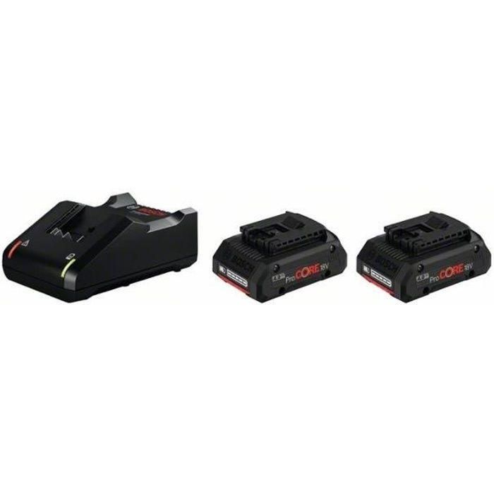 Set de arranque Bosch Professional Procore 18V 2x 4.0AH + Charger Gal 18-40 C Set de arranque Bosch Professional Procore 18V 2x 4.0AH + Charger Gal 18-40 C