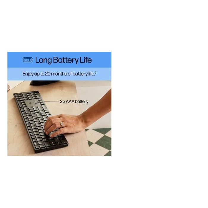 HP 450 Programmable Wireless Keyboard 19 HP 450 Programmable Wireless Keyboard 19