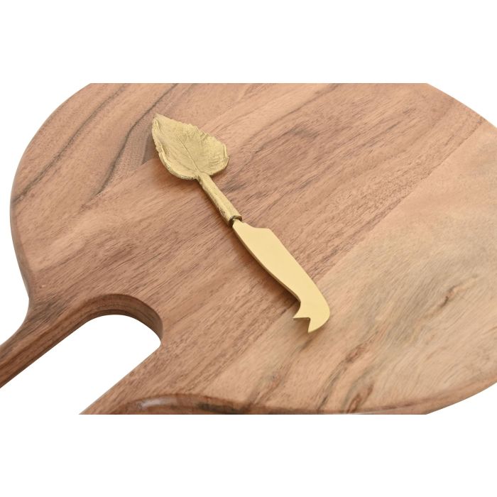 Tabla Cortar Moderno DKD Home Decor Dorado Natural 40 x 1.5 x 30 cm Set de 4 3 Tabla Cortar Moderno DKD Home Decor Dorado Natural 40 x 1.5 x 30 cm Set de 4 3