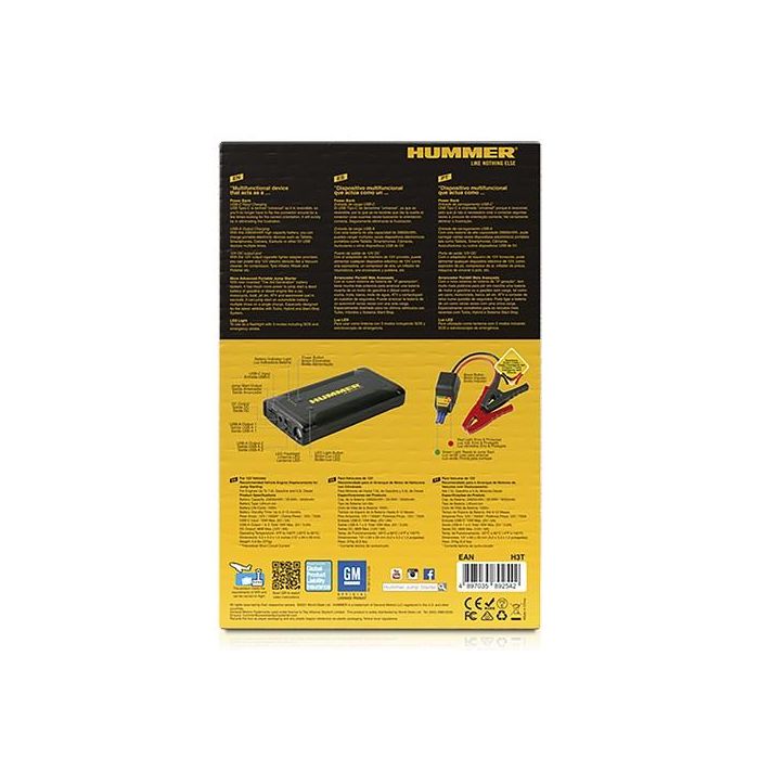 Arrancador Bateria 12 V 8000Ah HUMMH3T 2 Arrancador Bateria 12 V 8000Ah HUMMH3T 2