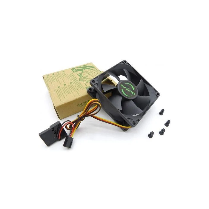 ANIMA AF8 Ventilador 8cm 1800RPM Negro ANIMA AF8 Ventilador 8cm 1800RPM Negro