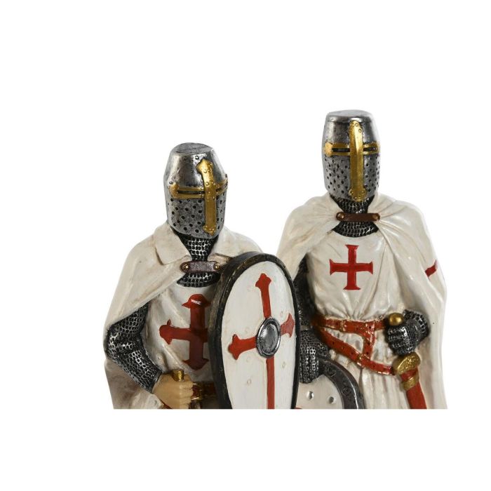 Figura Tradicional DKD Home Decor Blanco Rojo 8 x 21 x 9 cm (2 Unidades) 2 Figura Tradicional DKD Home Decor Blanco Rojo 8 x 21 x 9 cm (2 Unidades) 2