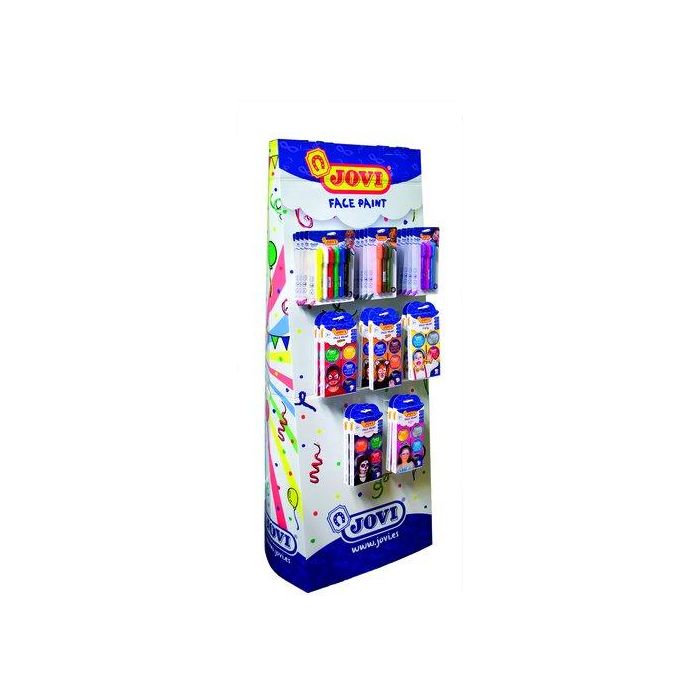 Maquillaje Jovi Crema Face Paint Floorstand Expositor Multiproducto De 86 Unidades 12X 191 Twist Face Paint B/6 Stick Surtidos 12X 197 Twist Face Paint B/3 Stick Boy 12X 198 Twist Face Paint B/3 Stick Girl 10X 174B Face Paint Set Heroe 6 Botes 8Ml Surtido