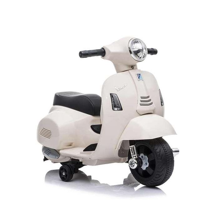 Moto mini vespa blanca 6v 4 ah - 1 motor Moto mini vespa blanca 6v 4 ah - 1 motor