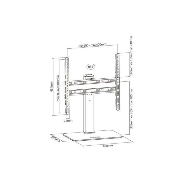 AISENS DT55S-217 soporte para TV 139,7 cm (55") 3 AISENS DT55S-217 soporte para TV 139,7 cm (55") 3